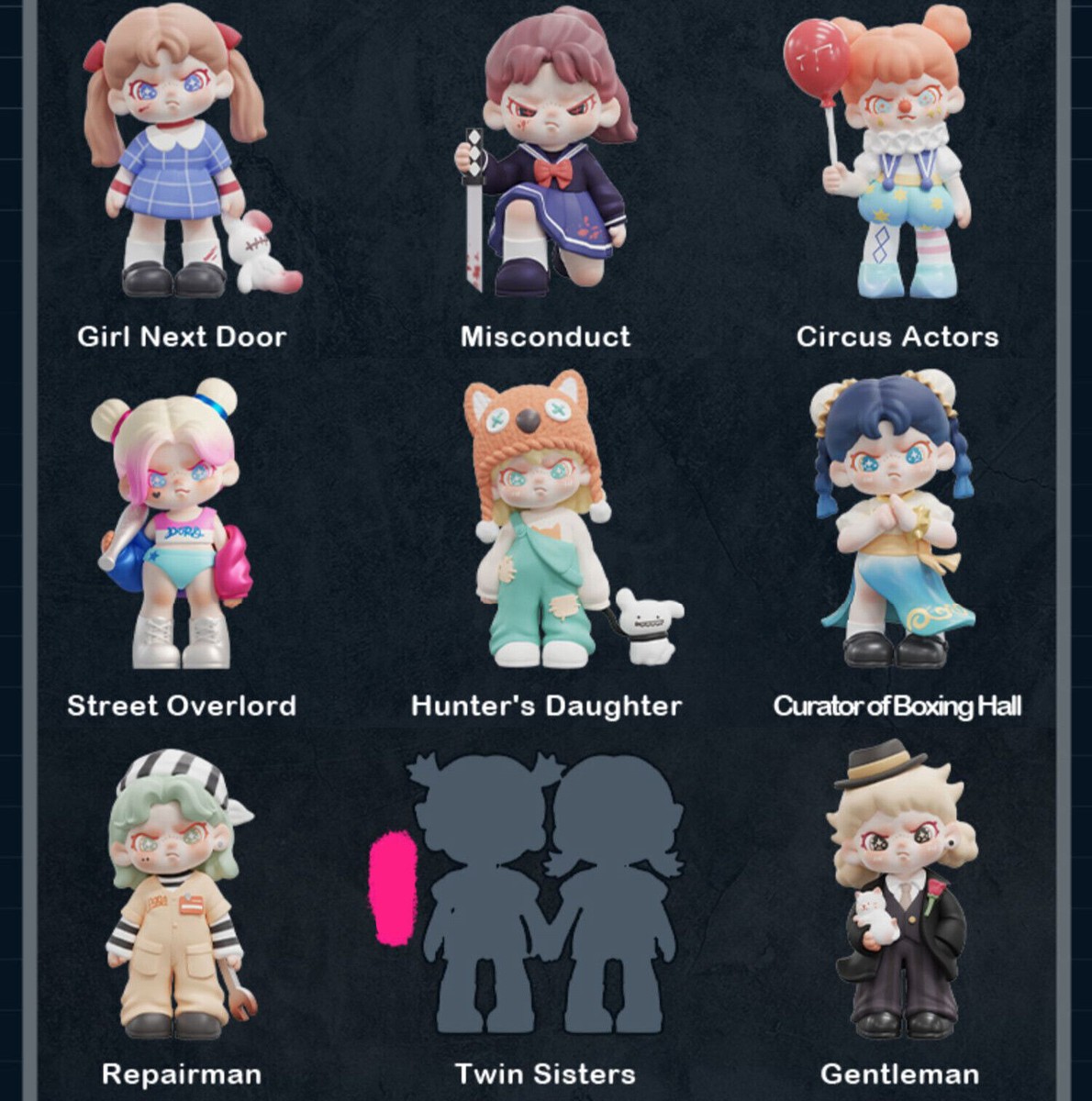 TNTSPACE DORA Do Not Approach Strangers Series Blind Box (1 Blind