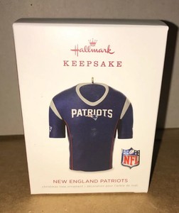 2018 New England Patriots Nfl Jersey Hallmark Keepsake Christmas Ornament Ebay