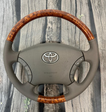 Toyota Prado 120 Series Wooden Grain Steering Wheel For Toyota Prado 2002 -2009 Toyota Prado 120 Series Wooden Grain Steering Wheel For Toyota Prado 2002 -2009