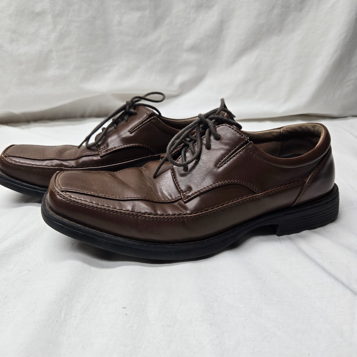 Thom McAn Signature Footwear Kale Mens Brown Oxford Dress  display picture 1