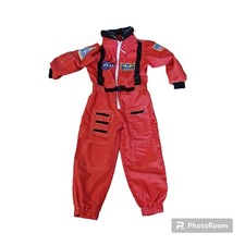Space Commander Astronaut NASA Youth Kids Costume Size 4-6 Halloween Dress Up