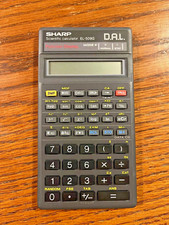 Sharp EL-509G Scientific Calculator D.A.L. and Hard Cover Tested/Works 