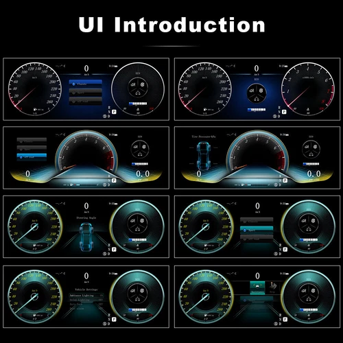 Fit For Mercedes Benz A CLA GLA 2013-2019 Car LCD Dash Screen Instrument Cluster - Bild 7 von 12