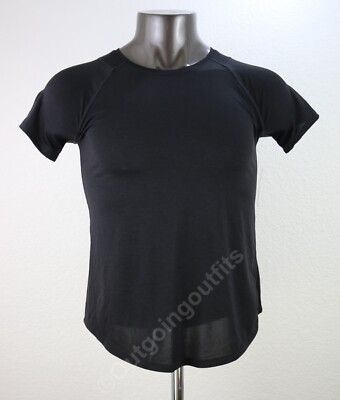 NEW TEK GEAR Workout Gear DryTek Wicking Women's Short Sleeve Active Top Size S