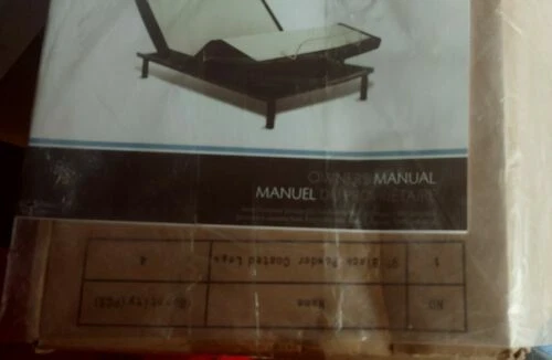 Camas Sealy negro y metal headboards