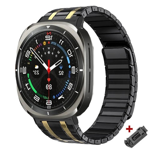 Stainless Steel Band For Samsung Galaxy Watch 7 Ultra 47mm Bracelet Correa - Picture 3 of 18