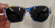 Vintage 1980's New Wave Hip Hop Sunglasses Taiwan Decor Fashion Rare Collectible