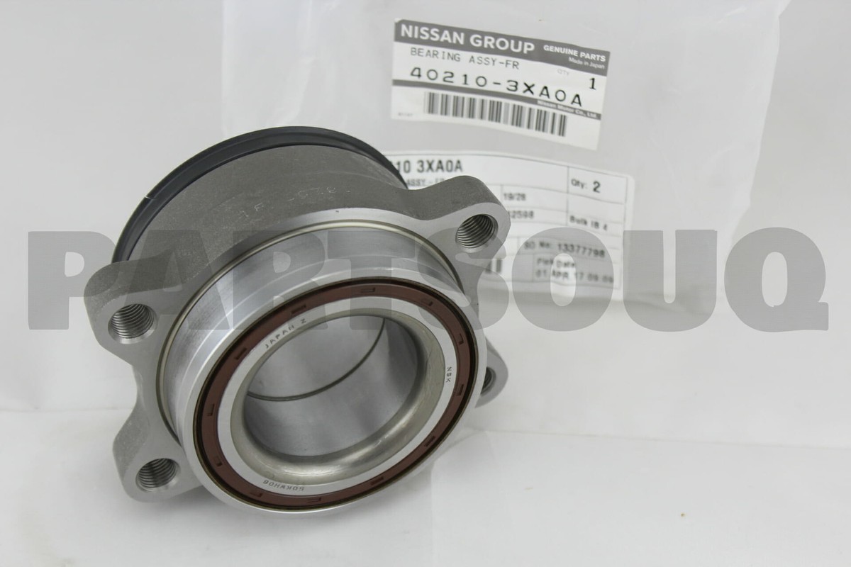 402103XA0A Genuine Nissan BEARING ASSY-FRONT WHEEL 40210 402103XA0A Genuine Nissan BEARING ASSY-FRONT WHEEL 40210
