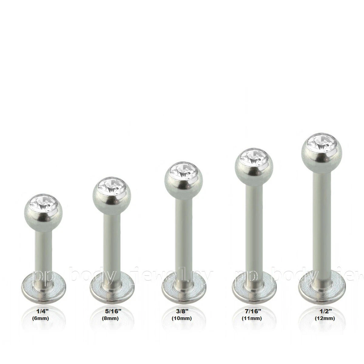 Cartilage piercing 2024 size mm