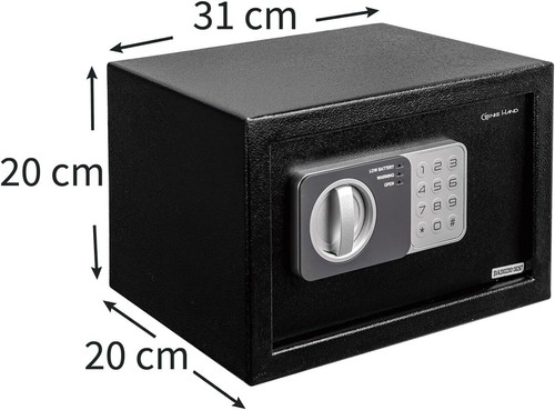 Unsichtbarer mobiler elektronischer Safe mit Schlüssel und B Schloss - Bild 14 von 29
