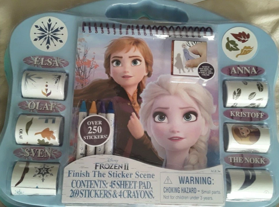 Disney Frozen II Party Supplies Lot Pencils Invitations Thank You Cards Stickers - Image 2 of 4