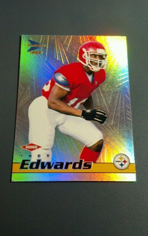 TROY EDWARDS 1999 PACIFIC PRISM RC ROOKIE CARD # 113 A3063