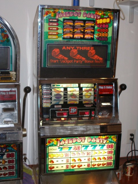 Slot machine jackpots