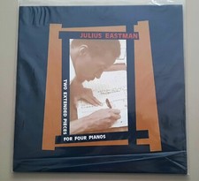 Julius Eastman – Two Extended Pieces For Four Pianos Limited Edition Red New 2LP