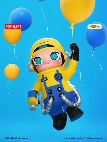 POPMART MEGA SPACE MOLLY 400% Minion Fashion Gift Figure HOT - Picture 8 of 19