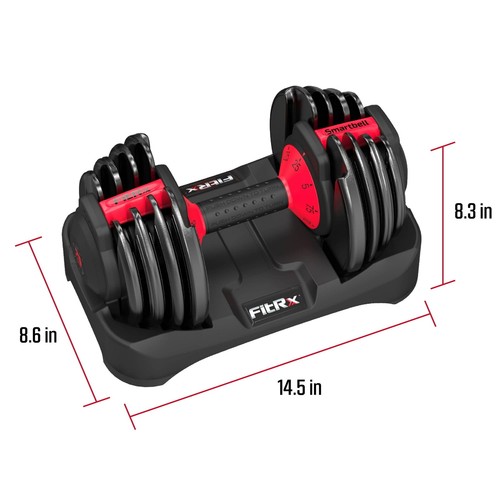 25 Pfund Quick-Select 9 in 1 verstellbare Hantel 5-25 Pfund. Gewicht in 2,5lb Schritten - Bild 8 von 10
