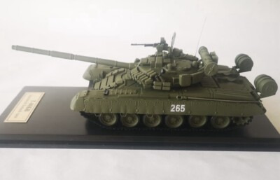 Miniature 1:43 Char Russe T80 BVM – Véhicule Militaire, Gris