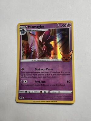 Mismagius 059/189 Pokemon TCG Trick or Treat Halloween NM/M HOLO BLEED  ERROR!!! | eBay