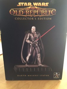 star wars the old republic collector's edition darth malgus statue