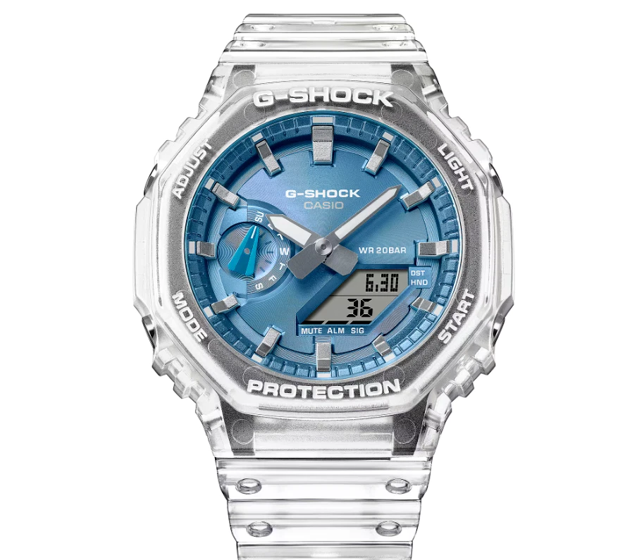 Casio G-SHOCK GA-2100BM-7A2ER Carbon Core WR20ATM - 129,00 eu listino - Immagine 3 di 4