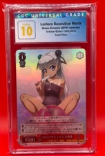 CGC 10 PRISTINE Loriero Succubus Maria SST W62 061S SR White Black SUPER RARE