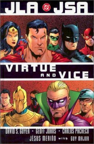 JLA JSA Virtue and Vice Hardcover New/Sealed HC Justice League Society Superman