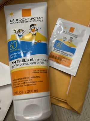 LA ROCHE-POSAY ANTHELIOS KIDS  SUNSCREEN LOTION SPF60 / SEALED 6.7 OZ Expired