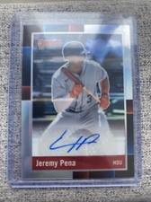 2022 Donruss Optic Jeremy Pena 1988 Retro Rookie Auto Prizm Houston Astros