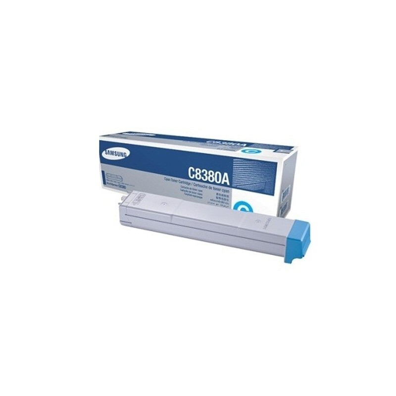 SAMSUNG toner original Cyan 15000 pages haute précision couleur pour modèles CLX-C8380A