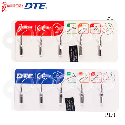 Dental Ultrasonic Scaler Perio P1/Piezo PD1 Tips Fit EMS/Woodpecker DTE/SATELEC