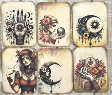 gypsy junk journal vintage style vintage gypsy soul junk journal cards set of 6