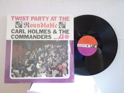 Carl Holmes & The Commanders,Atl.8060,''Twist Party At the Roundtable''US,LP,st,M-