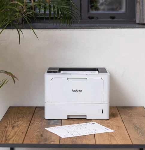 HL-L5215DN BROTHER PRINTER 48PPM LASER MONO A4 air print, mobile & web FREE DEL - Image 4 of 4