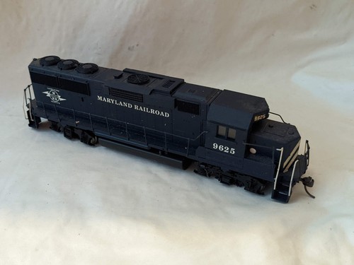 Athearn Maryland Eisenbahnlinie Ho Diesel Lokomotive Zug #9625 GP60 Blau Working | Zustand: Gebraucht