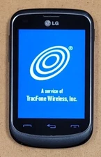 LG 305C / LG305C - Black and Gray ( TracFone ) Very Rare CDMA Cellular Phone