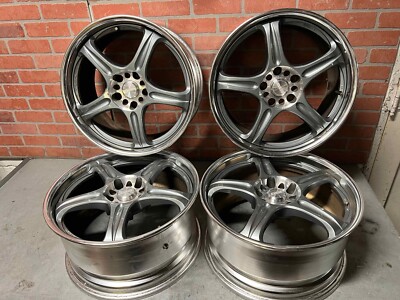 SSR Speed Star Racing D5R 5x114.3 18x9 +38 Offset Wheels