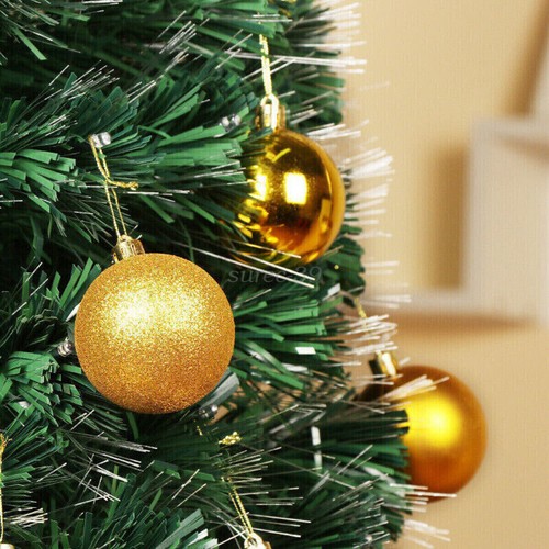 24PCS Christmas Balls Baubles Xmas Tree Hanging Ornament Party Wedding Decor - Picture 9 of 31