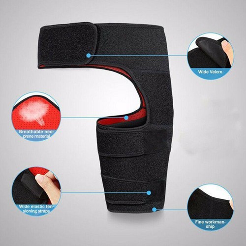 Hip Brace - Compression Groin Support Wrap For Sciatica Relief Pain AU K4E5