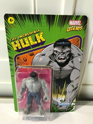 Marvel Legends Retro INCREDIBLE GRAY HULK 3.75in Figure Avengers