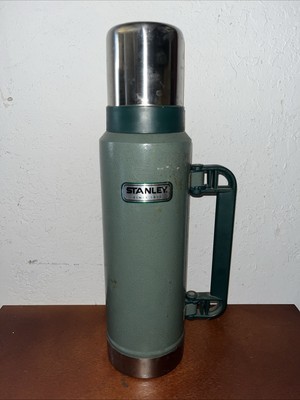 Stanley Classic Vacuum Thermos Bottle Coffee Insulated Wide Mouth Qt  Stainless