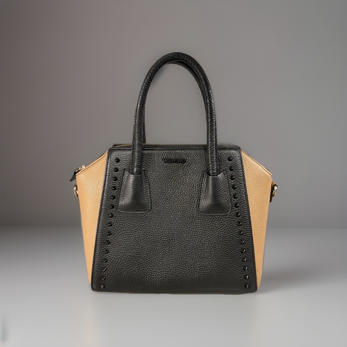 Valentino by Mario Valentino Minimi Preciosa Black/Beige Handbag W