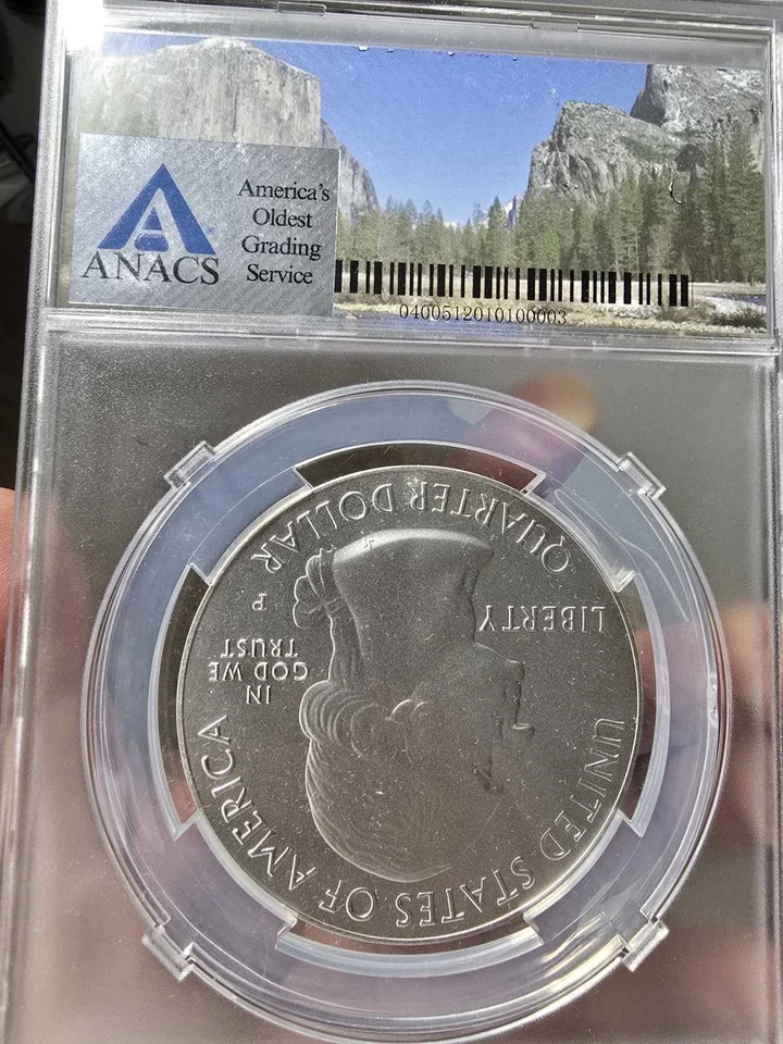 2010 P 5 oz Silver Grand Canyon National Park ANACS First Strike SP70 TOP POP  - Image 2 of 4