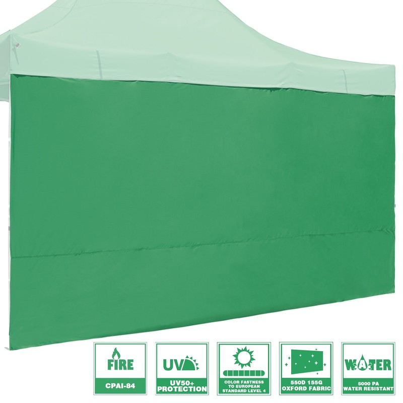 InstaHibit Side Wall for 10x15FT EZ Pop Up Canopy Tent UV50+ Yard Closeout