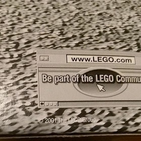New 2001 Lego 7317 Life on Mars: Aero Tube Hanger Box 5 Replacement Parts