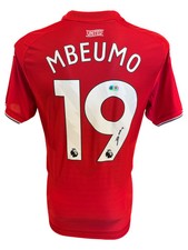 BRYAN MBEUMO SIGNED 2026/27 MANCHESTER UTD HOME SHIRT (ACG CERT AG19194)