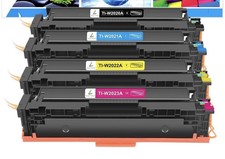 4 Pack 414A Toner for HP W2020A W2020X Laserjet Pro MFP M479fdn M454dn with Chip