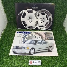 Rare Carlsson Mercedes Tuning Sales Brochure Prospekt Set Design 16 36 2 Items