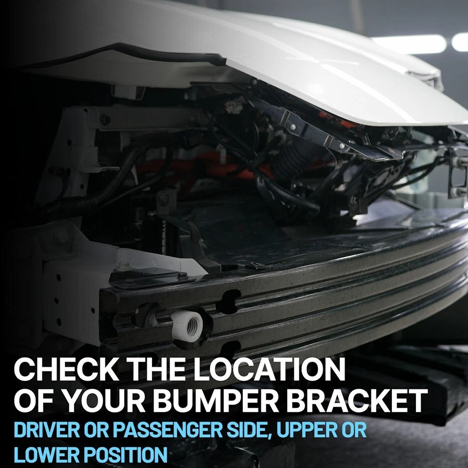 Soporte de parachoques para Chevrolet Silverado 2500 HD 2003-2006 lado del pasajero delantero Foto 2 de 4