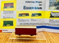 Egger-Bahn 2303, - gedeckter Güterwagen, mit OVP -