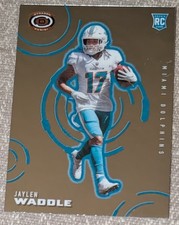 2021 Panini Chronicles - Jaylen Waddle Rookie #D-10 RC Miami Dolphins 